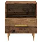 Bedside Table Brown 40 x 35 x 47.5 cm Engineered Wood