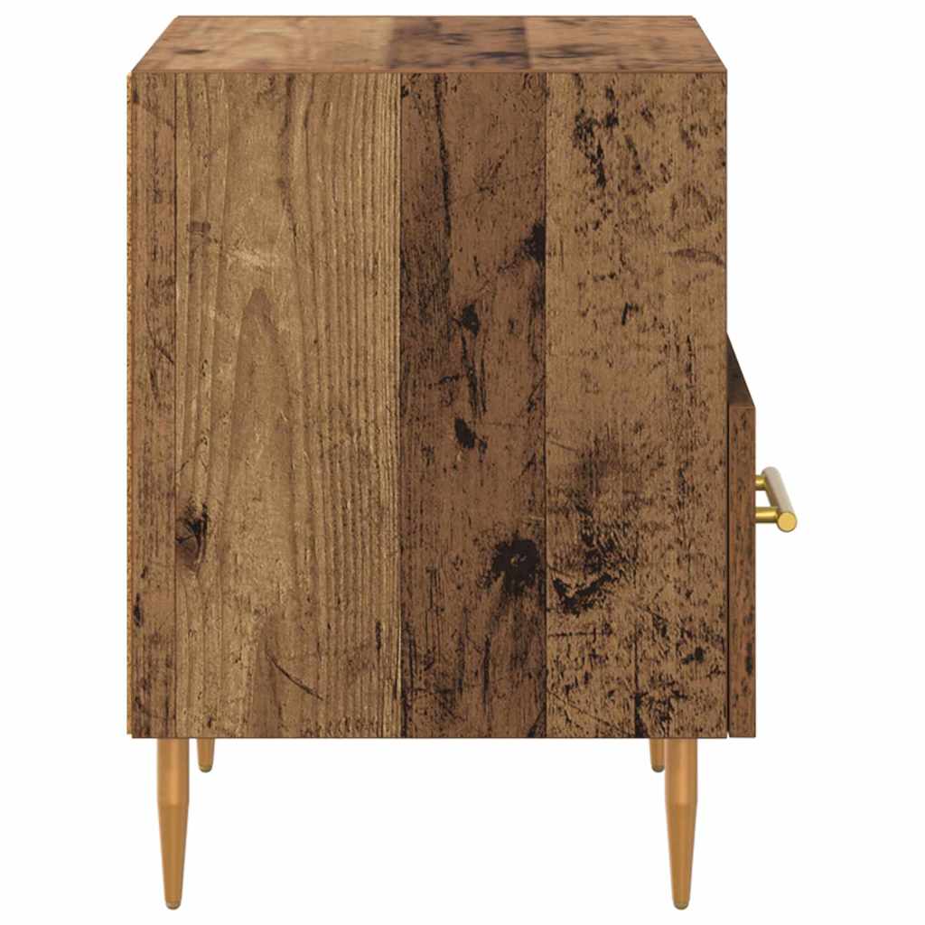 Bedside Table Brown 40 x 35 x 47.5 cm Engineered Wood