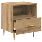 Bedside Table Brown 40 x 35 x 47.5 cm Engineered Wood