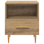 Bedside Table Brown 40 x 35 x 47.5 cm Engineered Wood