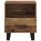Bedside Cabinet Old Wood 40 x 35 x 47.5 cm Engineered Wood