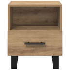 Bedside Cabinet Artisan Oak 40 x 35 x 47.5 cm Engineered Wood