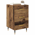 Bedside Cabinet Old Wood 40 x 40 x 66 cm Engineered Wood