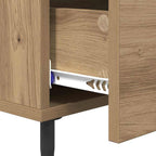 Bedside Cabinet Artisan Oak 40 x 40 x 66 cm Engineered Wood