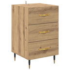Bedside Cabinet Artisan Oak 40 x 40 x 66 cm Engineered Wood