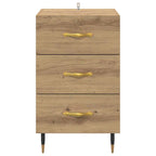 Bedside Cabinet Artisan Oak 40 x 40 x 66 cm Engineered Wood