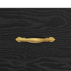 Bedside Cabinet Black Oak 40 x 40 x 66 cm Engineered Wood