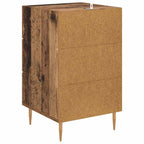Bedside Cabinet with Drawer Old Wood 40 x 40 x 66 cm Engineered Wood