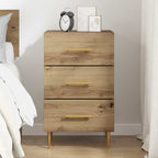Bedside Cabinet Artisan Oak 40 x 40 x 66 cm Engineered Wood