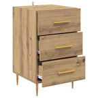 Bedside Cabinet Artisan Oak 40 x 40 x 66 cm Engineered Wood
