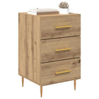Bedside Cabinet Artisan Oak 40 x 40 x 66 cm Engineered Wood