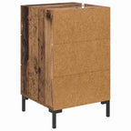 Bedside Cabinet Old Wood 40 x 40 x 66 cm Engineered Wood