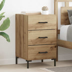 Bedside Cabinet Artisan Oak 40 x 40 x 66 cm Engineered Wood