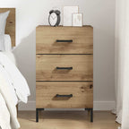 Bedside Cabinet Artisan Oak 40 x 40 x 66 cm Engineered Wood