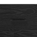 Bedside Cabinet Black Oak 40 x 40 x 66 cm Engineered Wood