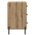 Bedside Cabinet Artisan Oak 40 x 40 x 66 cm Engineered Wood