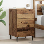 Bedside Cabinet Old Wood 40 x 40 x 66 cm Engineered Wood