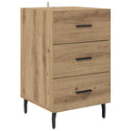 Bedside Cabinet Artisan Oak 40 x 40 x 66 cm Engineered Wood