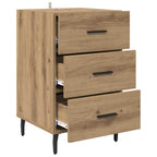 Bedside Cabinet Artisan Oak 40 x 40 x 66 cm Engineered Wood