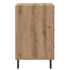 Bedside Cabinet Artisan Oak 40 x 40 x 66 cm Engineered Wood