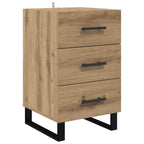 Bedside Cabinet Artisan Oak 40 x 40 x 66 cm Engineered Wood