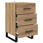 Bedside Cabinet Artisan Oak 40 x 40 x 66 cm Engineered Wood