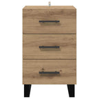 Bedside Cabinet Artisan Oak 40 x 40 x 66 cm Engineered Wood