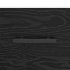 Bedside Cabinet Black Oak 40 x 40 x 66 cm Engineered Wood