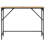 Console Table Artisan Oak 100 x 32 x 75 cm Engineered Wood