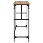 Console Table Artisan Oak 100 x 32 x 75 cm Engineered Wood