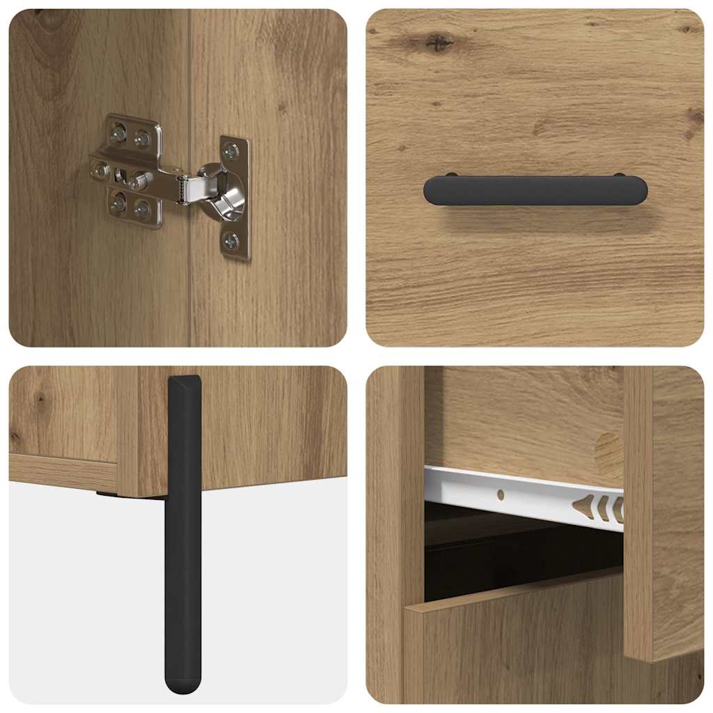 Sideboard Artisan Oak 69.5 x 34 x 90 cm Engineered Wood