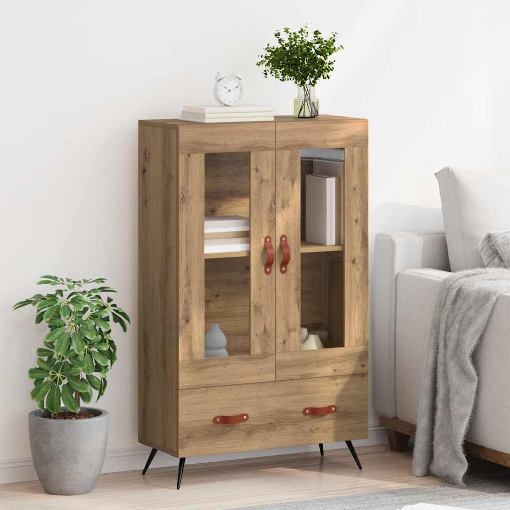 Highboard with Drawer Artisan Oak 69.5 x 31 x 115 cm
