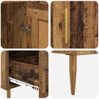 Highboard Old Wood 69.5 x 31 x 115 cm Engineered Wood