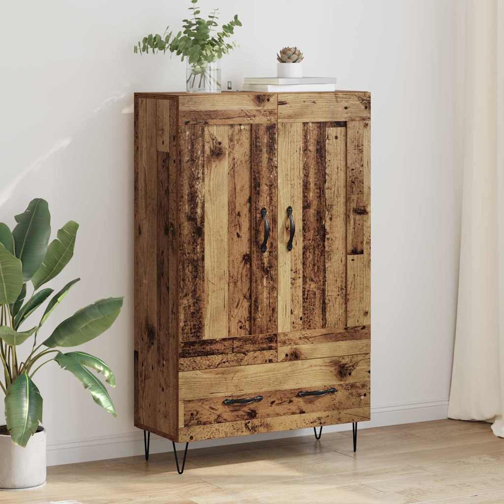 Highboard Old Wood 69.5 x 31 x 115 cm Engineered Wood