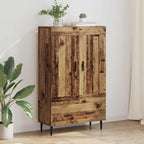 Highboard Old Wood 69.5 x 31 x 115 cm Engineered Wood