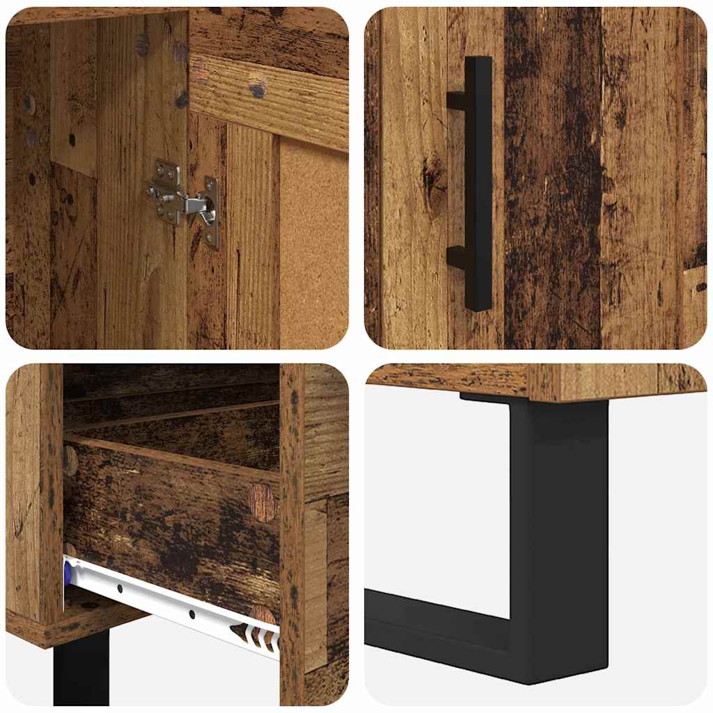 Highboard Old Wood 69.5 x 31 x 115 cm Engineered Wood