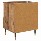 Bedside Cabinet Old Wood 40 x 35 x 50 cm Engineered Wood