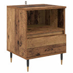 Bedside Cabinet 2 pcs Old Wood 40 x 35 x 50 cm Engineered Wood