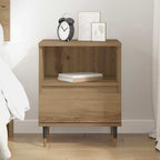 Bedside Cabinet Artisan Oak 40 x 35 x 50 cm Engineered Wood