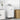 Bathroom Cabinet with Drawer High gloss white 39.5 x 36 x 88 cm