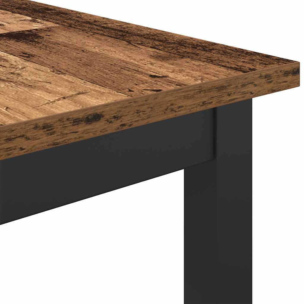 Table Old Wood 100 x 50 x 90.5 cm Engineered Wood and Steel