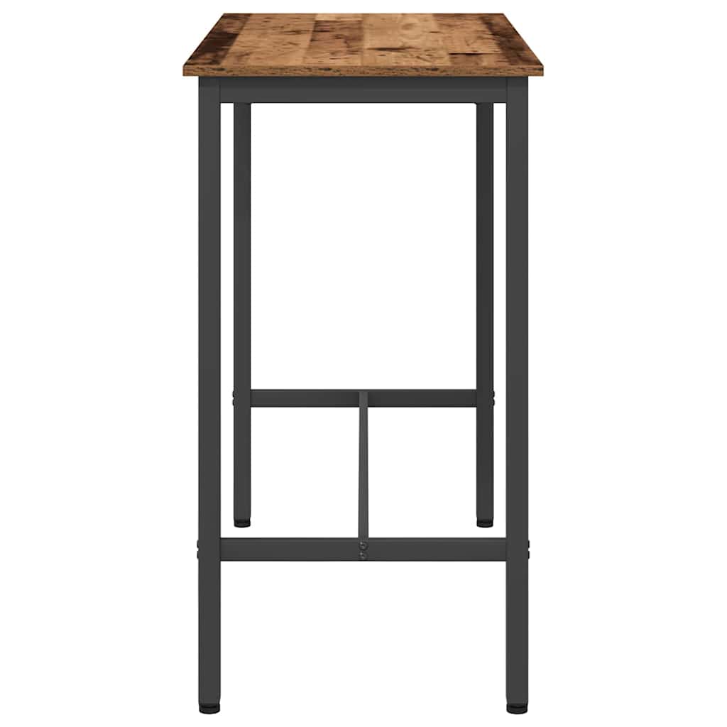 Table Old Wood 100 x 50 x 90.5 cm Engineered Wood and Steel