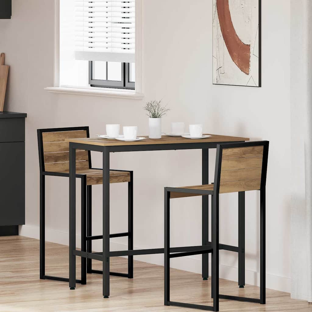 Table Artisan Oak 100 x 50 x 90.5 cm Engineered Wood and Steel