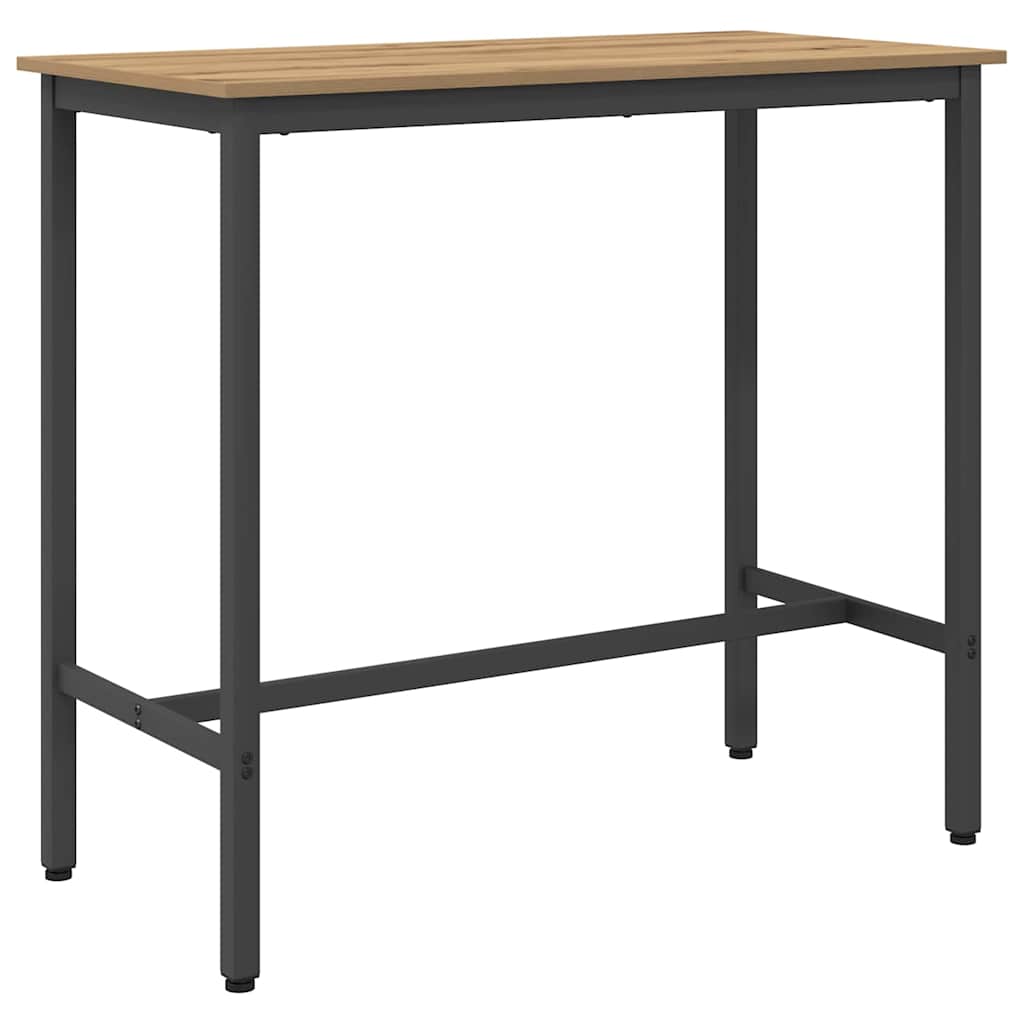 Table Artisan Oak 100 x 50 x 90.5 cm Engineered Wood and Steel