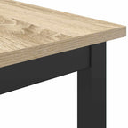 Table Sonoma Oak 100 x 40 x 100.5 cm Engineered Wood and Steel
