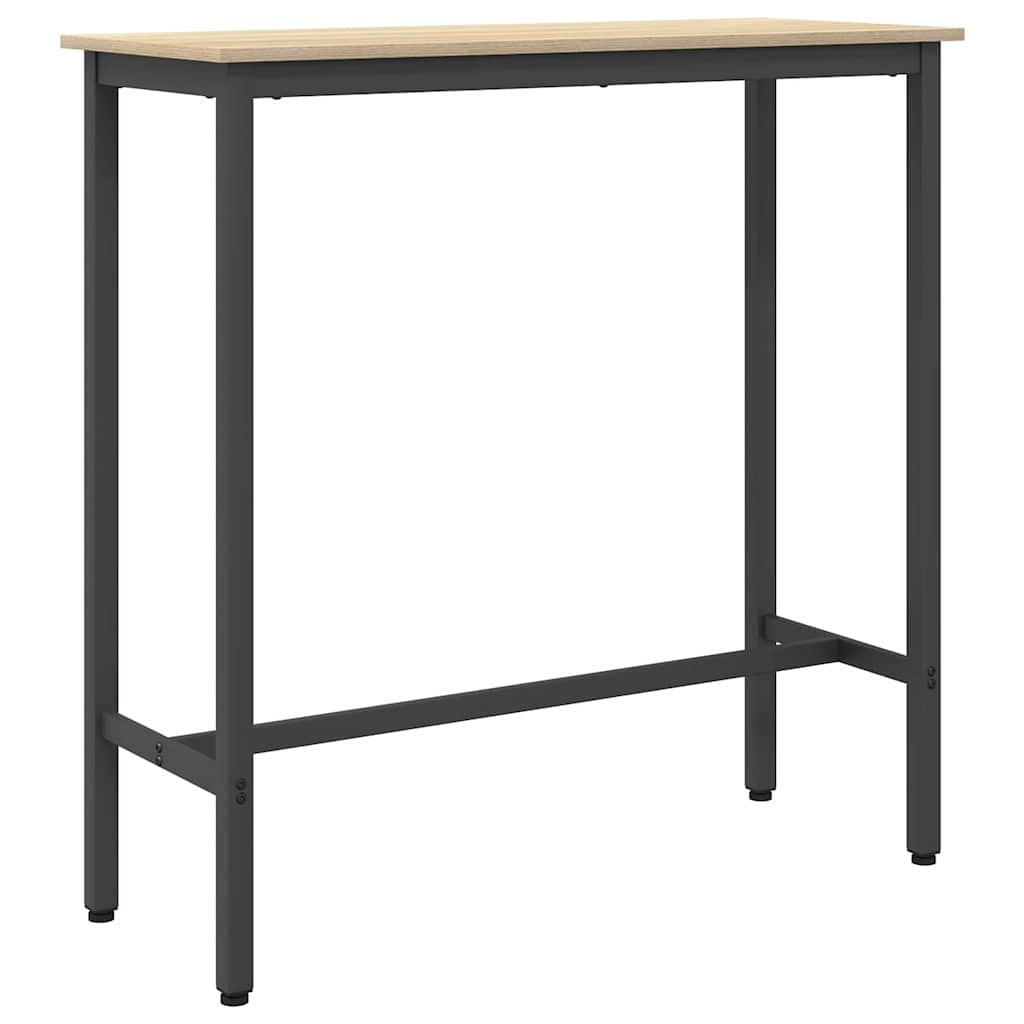 Table Sonoma Oak 100 x 40 x 100.5 cm Engineered Wood and Steel