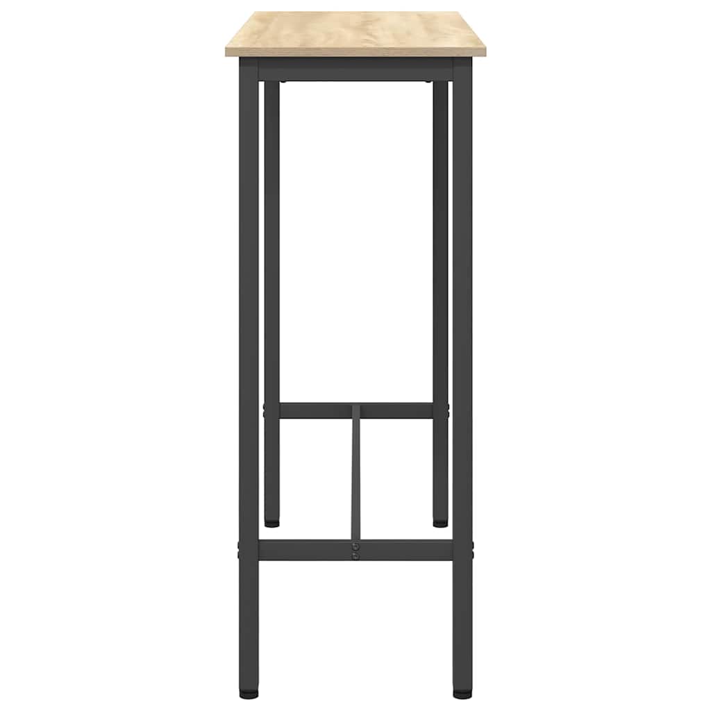 Table Sonoma Oak 100 x 40 x 100.5 cm Engineered Wood and Steel