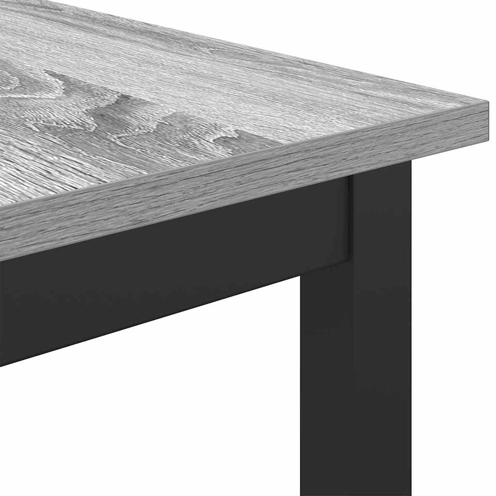 Table Grey Sonoma 100 x 40 x 100.5 cm Engineered Wood and Steel