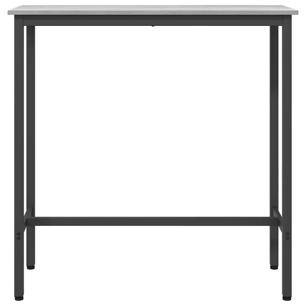 Table Grey Sonoma 100 x 40 x 100.5 cm Engineered Wood and Steel