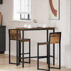 Table Old Wood 100 x 40 x 100.5 cm Engineered Wood and Steel